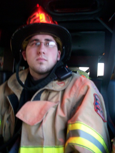 Firefighter Brian Slauch.